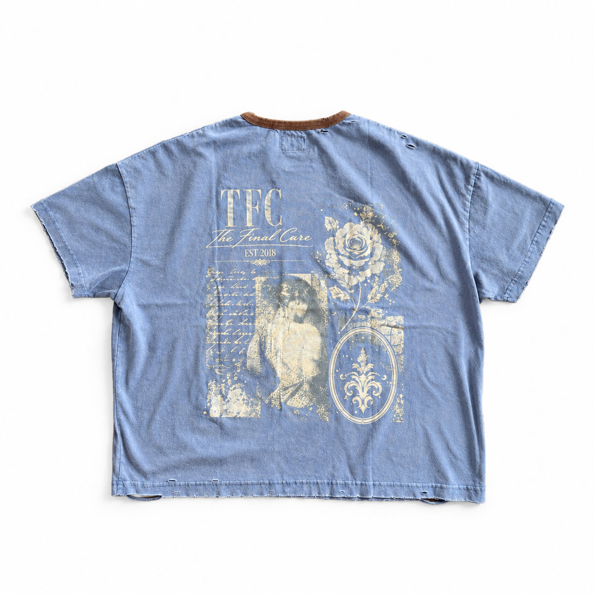 THEFINALCURE. “FADED MEMORY” DISTRESSED TEE