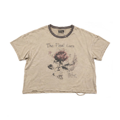 THEFINALCURE. “ALL THE ANGELS” DISTRESSED TEE