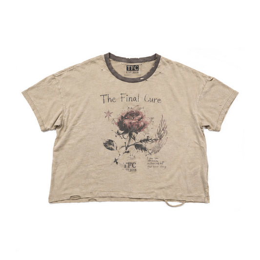 THEFINALCURE. “ALL THE ANGELS” DISTRESSED TEE