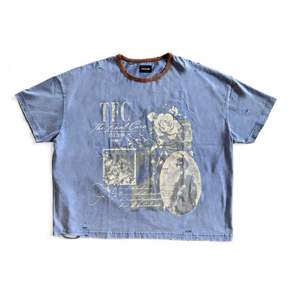 THEFINALCURE. “FADED MEMORY” DISTRESSED TEE