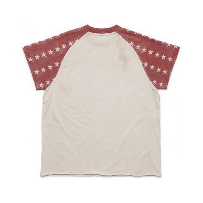 THEFINALCURE. “DAYDREAM CLUB” STAR RAGLAN TEE