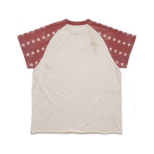 THEFINALCURE. “DAYDREAM CLUB” STAR RAGLAN TEE