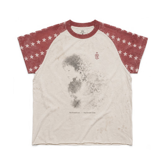 THEFINALCURE. “DAYDREAM CLUB” STAR RAGLAN TEE