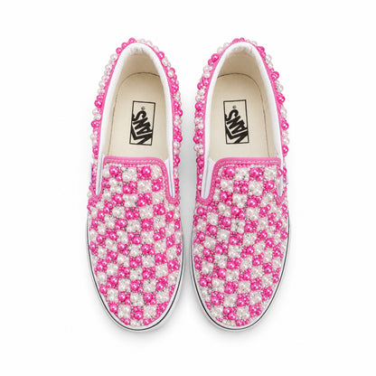 Vans “SLIP-ON” PINK NOISE by THEFINALCURE.