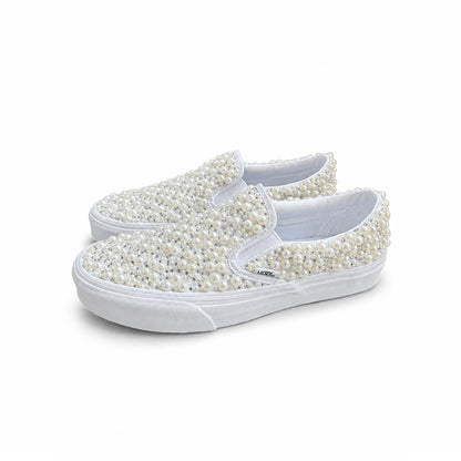 Vans “CLASSIC SLIP-ON” PEARL VEIL by THEFINALCURE.