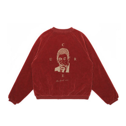 THEFINALCURE. “OLD SOUL NEW MOOD” VELOUR ZIP JACKET