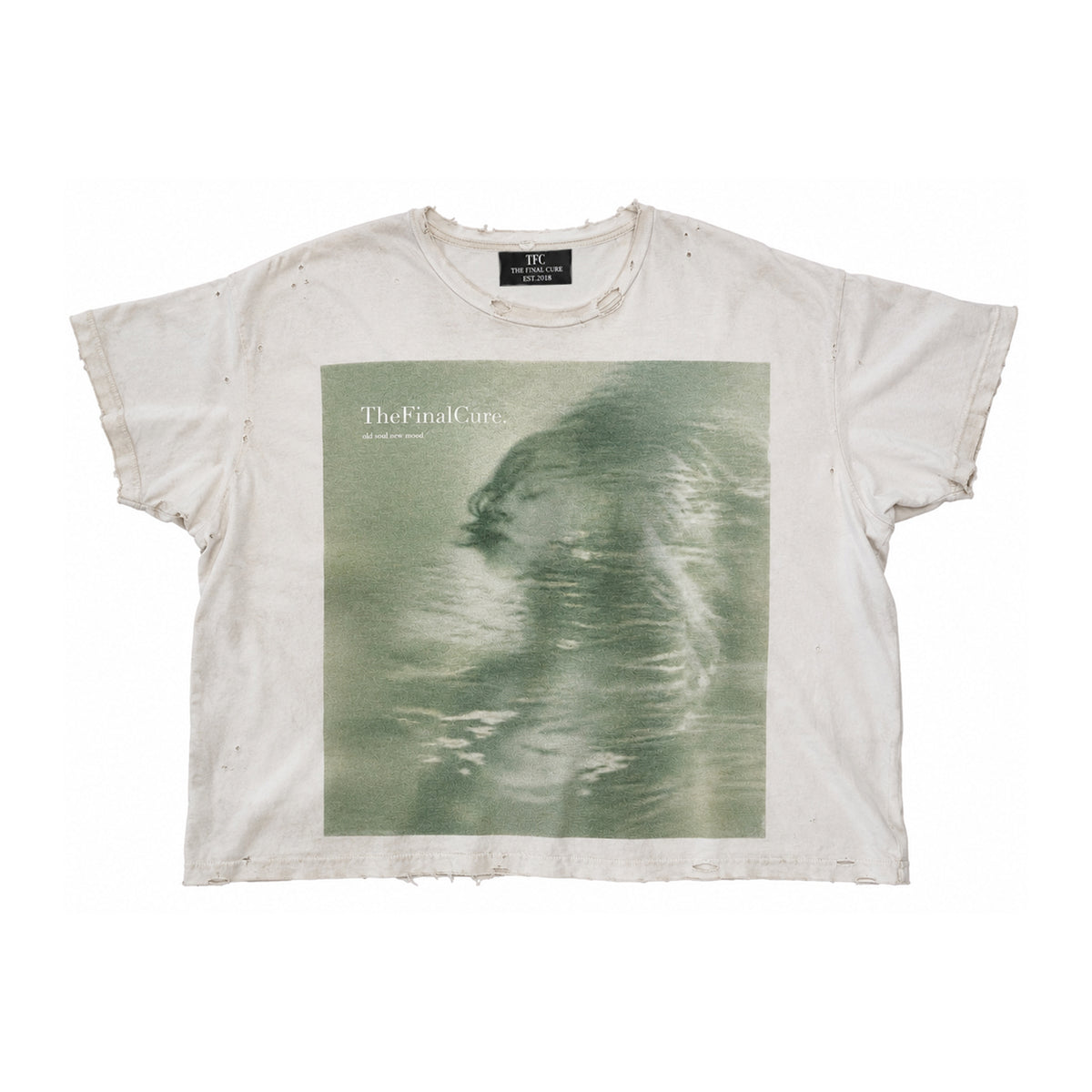 THEFINALCURE. “AFTERIMAGE” DISTRESSED TEE